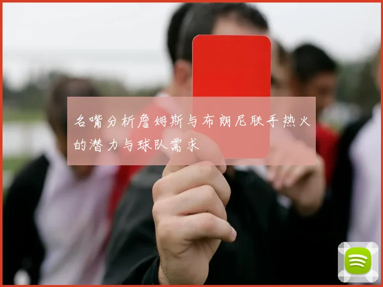 名嘴分析詹姆斯与布朗尼联手热火的潜力与球队需求